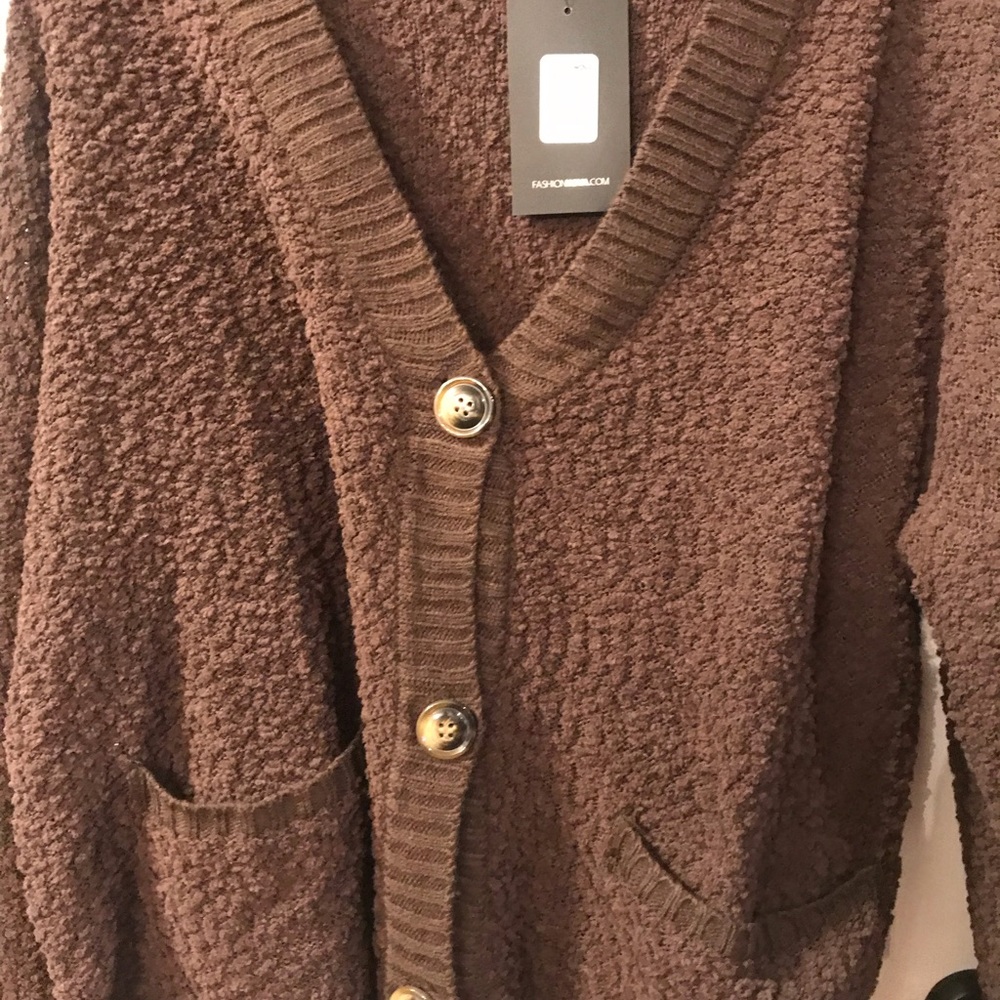 Teddy Bear Cardigan 🧸